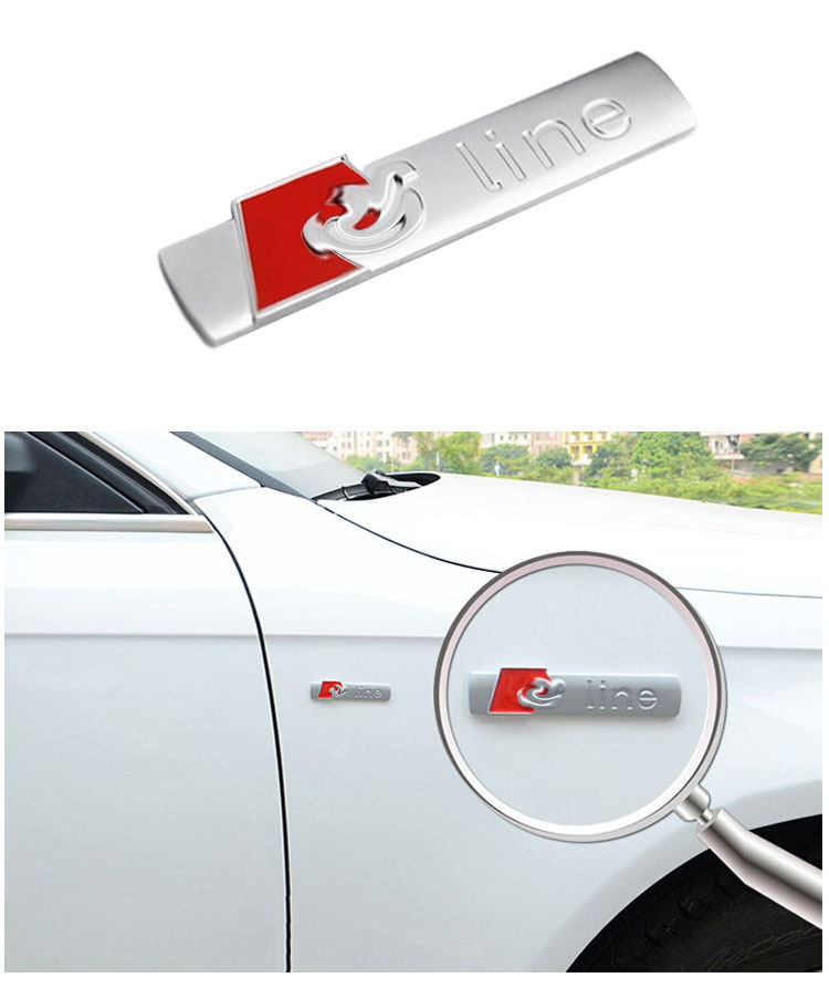 Buy Matte Car Body Side Emblem Sticker S Line Logo Audi A3