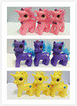 3pcs MLP Little Horse Loose Toys For Children Gift Very Cute Cartoon Action Figures Doll