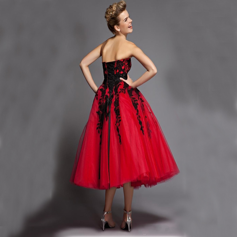 vestidos de noche 2016 rojos