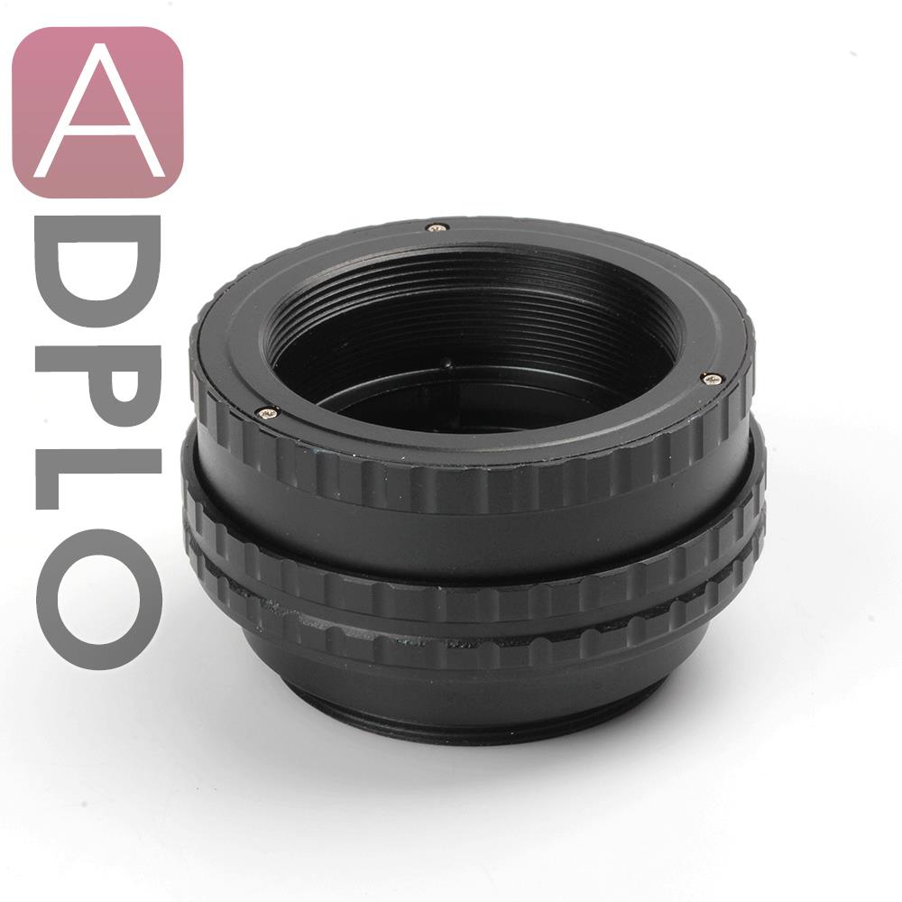 M42 to M42 Mount Lens Adjustable Focusing Helicoid Macro Tube Adapter - 17mm to 31mm
