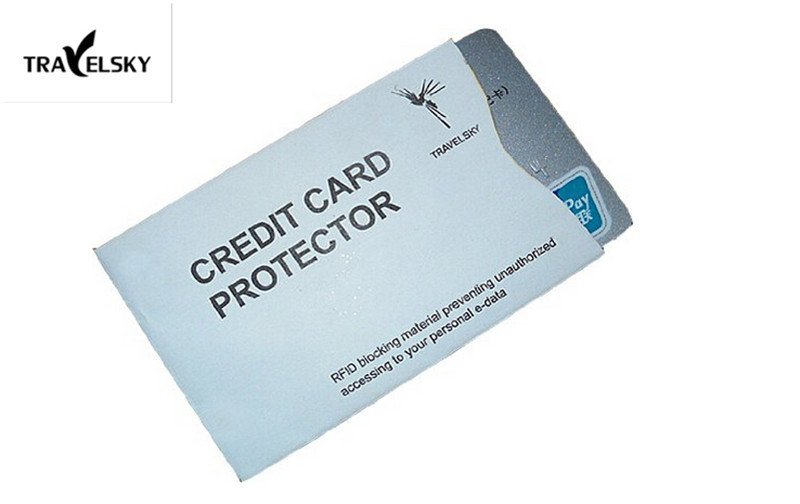 RFID Blocking paper card cover wholesale Smart Credit Card Cover 2016 New Arrival 10 pcs set