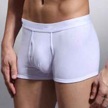 5 Colors Comfortable Panties Hot Sale Men Male Underwear Men’s Boxer Underwear Sexy Solid Cotton Man Underwear Solid Underpants