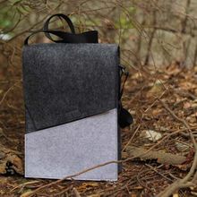 2087 Fashion Men Felt Messenger Bag Eco-Friendly Felt Material Made By 2087 Brand-New Felt Handbag