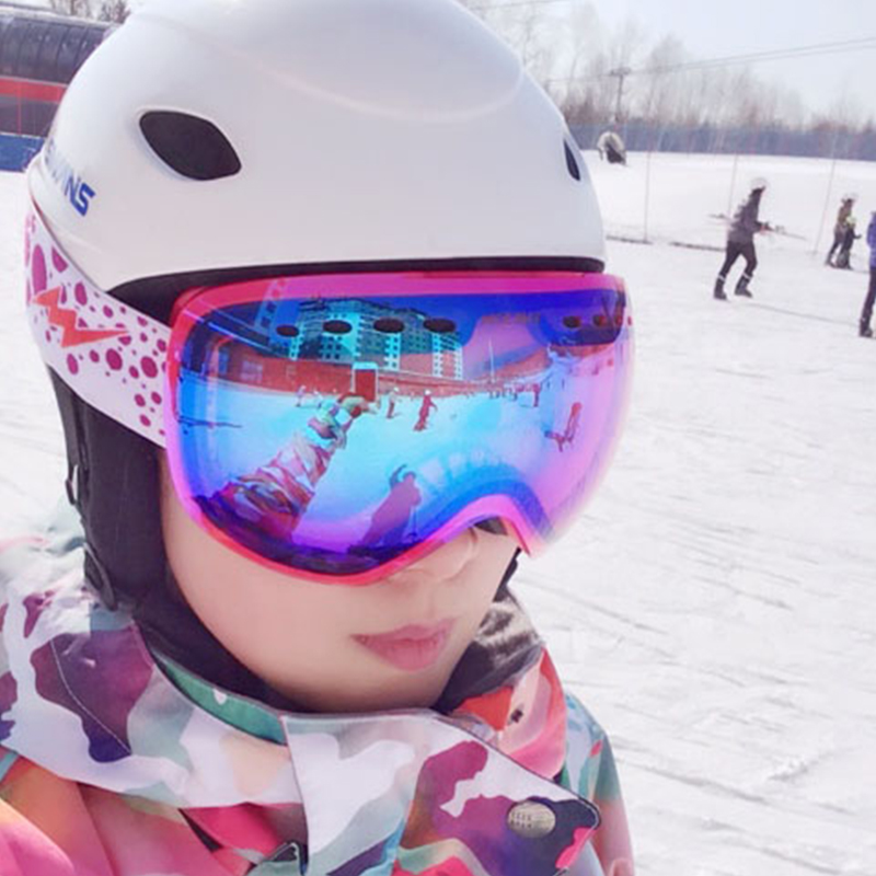 Gsou snow Sports skiing Outdoor mountain Snowboard women Glasses goggles Adult Snowmobile Skate Ski UV protect Eyewear