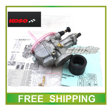KOSO Carburetor 34mm Motorcycle Carburetor 250cc 300cc 350cc GY6 Scooter high performance racing free shipping