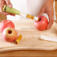 Practical Fruit Tools Plastic Twist Core Seed Remover Fruit Apple Corer Pitter Seeder Vegetable Tools Kitchen Accessories