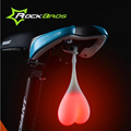ROCKBROS Bicycle Bike light Bike Accessories Rainproof Bike Heart Back Light Silicone Cycling Rear Back Lamp