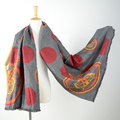 Luxury Cashmere Scarf Fashion Casual Warm Shawl Paris Eiffel Tower Scarves Spring Autumn and Winter thick