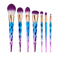 New 2017 7Pcs Pro Makeup Brushes Contour Powder Eyeshadow Lip Blush Foundation Powder Brush Make Up
