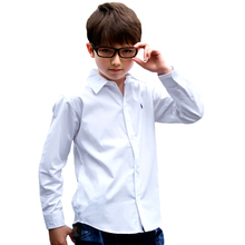 2015 new boys long-sleeved shirt Korean children big pure cotton casual shirts spring