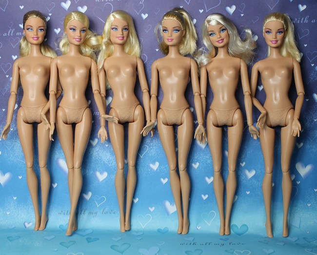 Original Freign Trade Limited Quantity 11 Joints Naked Body For Barbies A Variety of Head Type Styles For Barbie Dolls DIY Hot