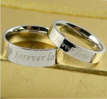 JZ0008 men never fade forever love couple rings, wedding rings for men and women fashion