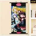 45X95CM Gate Jieitai Kano Chi nite Kaku Tatakaeri loli cartoon anime wall picture mural poster cloth