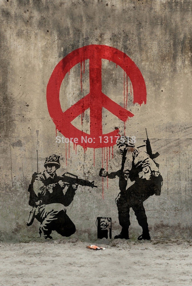 http://g02.a.alicdn.com/kf/HTB15EpsIFXXXXcVXFXXq6xXFXXXB/Banksy-Peace-font-b-Art-b-font-font-b-Graffiti-b-font-Wall-font-b-Sticker.jpg