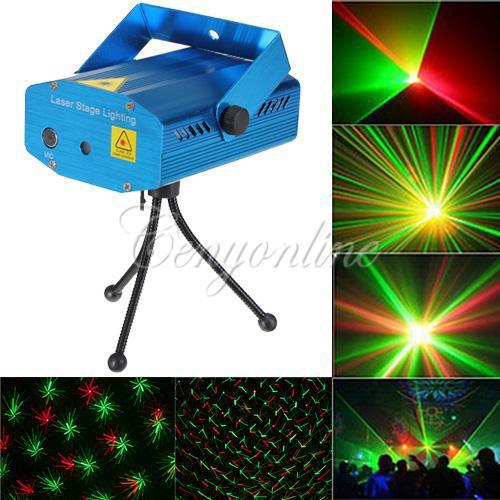 HOT XL S D09 Red Green Mini Voice Automatic Control Moving Projector Stage Disco DJ Xmas
