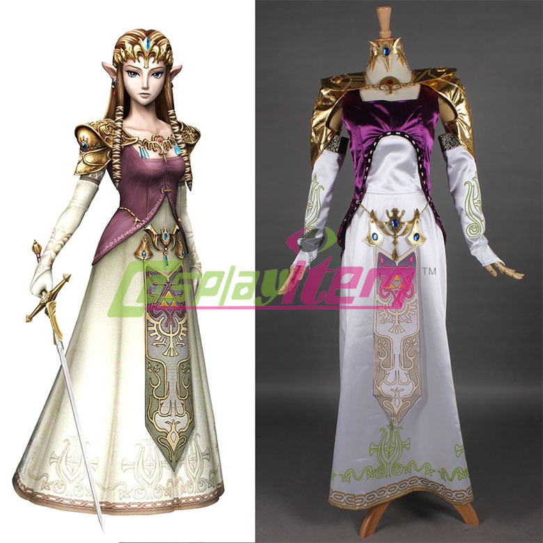 Customized movie The Legend Of Zelda Princess Zelda Commission cosplay Twilight Princess dress Twilight Princess Cosplay Costume