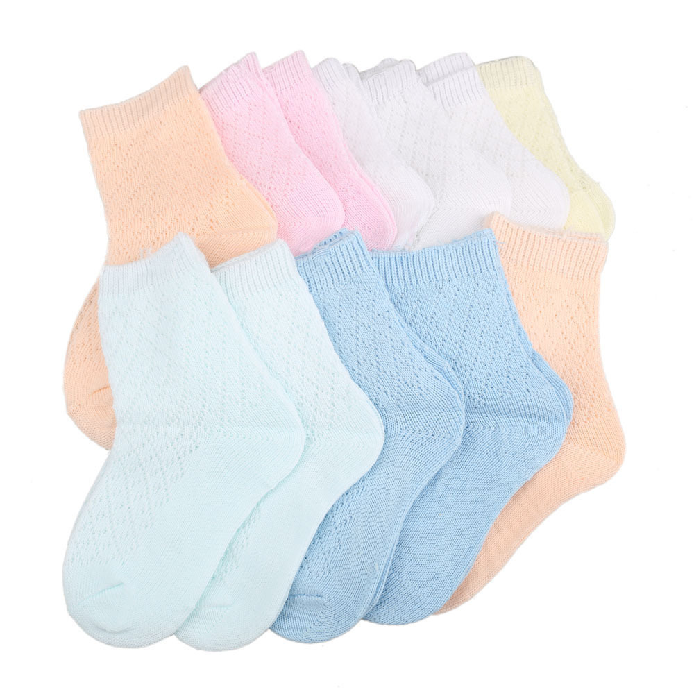 Free shipping 12 Pairs of Comfy Cotton Fabric Socks for 3 6 Years Old Children Kids