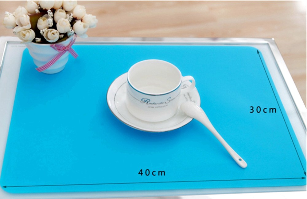 silicone place mat-size