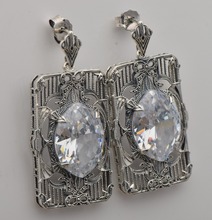 Серьги от Shenzhen Jin Ao Jewelry Trading Co., Ltd. для женщины, материал Цирконий артикул 32367695617