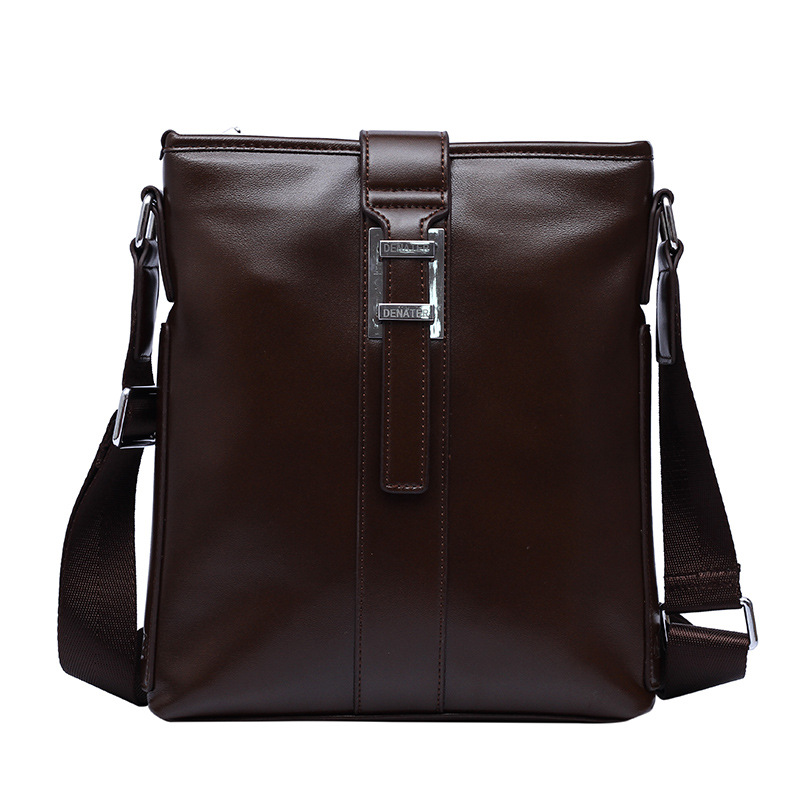 Hot Sale Famous Brand Designer PU Leather Men Messenger Bags Casual Business Male Crossbodu ...