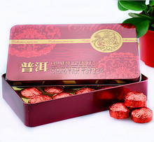 Hot Sale Black tea Glutinous Rice Fragrant Pu’er,Ripe Puer Tea,Chinese Mini Puerh Tea,Gift Tin box,Green Slimming Free Shipping