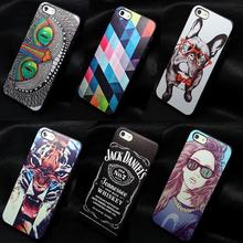 New Arrive Promotion 1pcs Horrible Tiger case cover Painted new arrival fashion PC hard housing luxury for Apple iPhone 4 4s