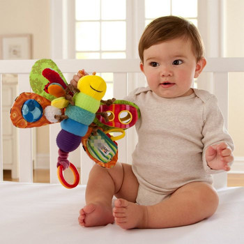 Бабочка младенческой кровать комфорт игрушка кровать прицеп с BB стоматологическая клейкий младенцы игрушки