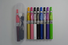 Newest eGo Kit CE4 Atomizer Colorful eGo-T 650/900/1100mah Battery Plastic Package USB Charger Empty Needle Bottle E-cigarette