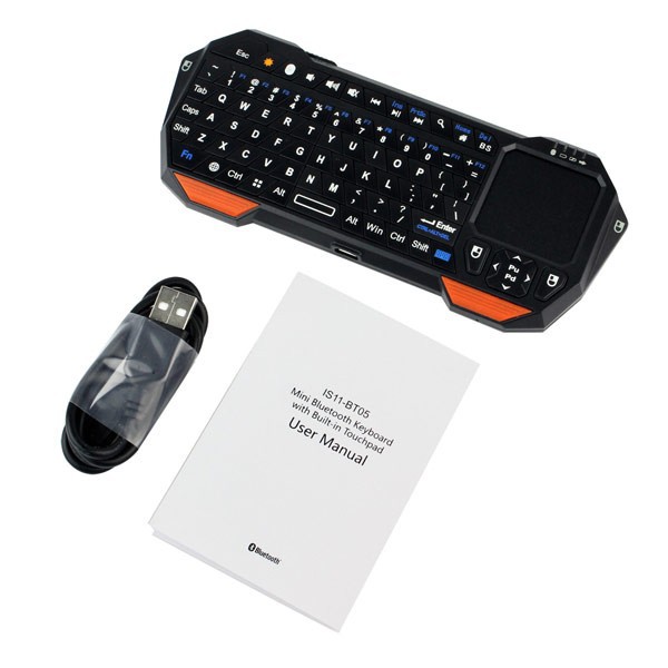 Black Mini Portable Wireless Keyboard Bluetooth (12)