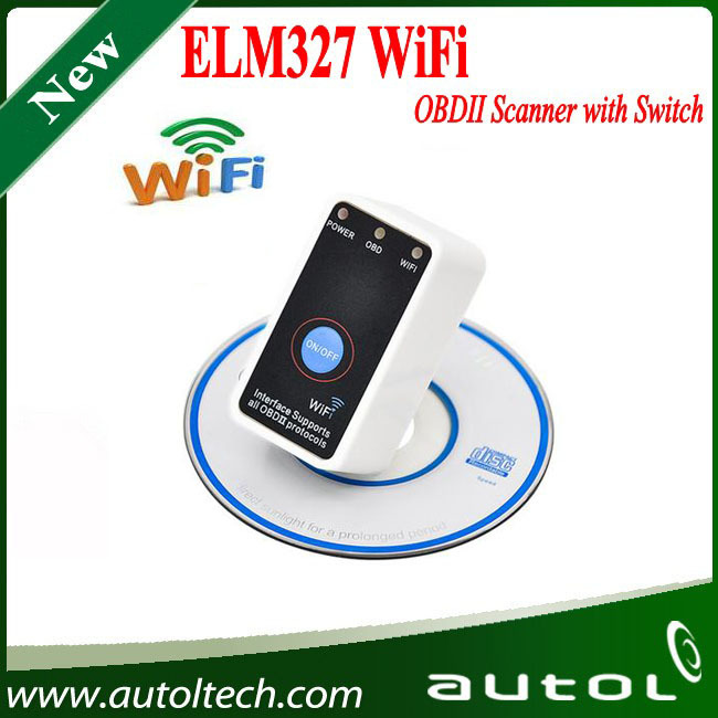   ELM327  -wifi   ELM327 WIFI OBD2 OBDII ELM 327