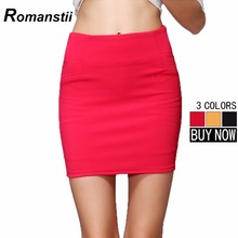 Sexy Summer Mini Short Bandage Women Skirts High Waist Elastic Korean Female Lady Femme Femininas Feminine Black/Red Kilt 2016