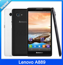 Original Lenovo A889 MTK6582 Quad Core Android 4.2 mobile Phone 6″ IPS 1GB RAM 8GB ROM 8.0MP Camera WCDMA GPS Dual Sim GPS Daisy