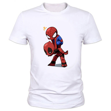 MOE CERF 2016 Clothing Deadpool Boys T Shirt Boys 3D T-Shirt Children Hip Hop T Shirt Spiderman Clothes Factory outlets W-163#