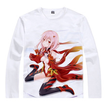Guilty Crown T-shirts kawaii Japanese Anime t-shirt Manga Shirt Cute Cartoon Shu Ouma Inori Cosplay shirts 40573114919 tee 619