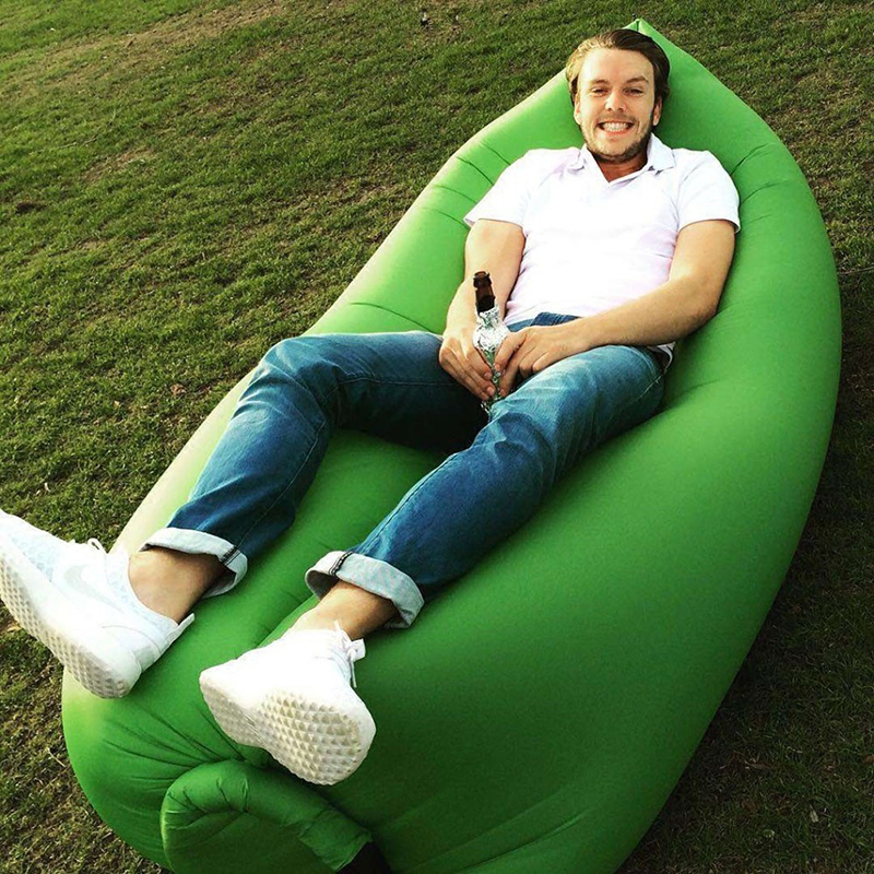 Beach Portable Outdoor Furniture Air Bed Inflatable Hammock Sleeping Bag Camping Air Sofa Nylon Polyester Lazy Bag Environmental Beach Portable Outdoor Furniture Air Bed Inflatable Hammock Sleeping Bag Camping Air Sofa Nylon Polyester Lazy Bag Environmental
