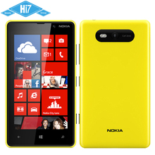 Original Unlock Nokia Lumia 820 Refurbished Windows Smartphone 1GB RAM 8GB ROM 4 3 Touch Screen
