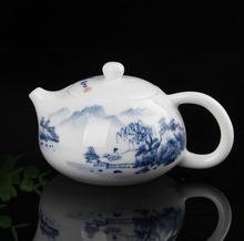 High-quality hand-painted blue and white porcelain teapot Tea set 180ML 1pcs