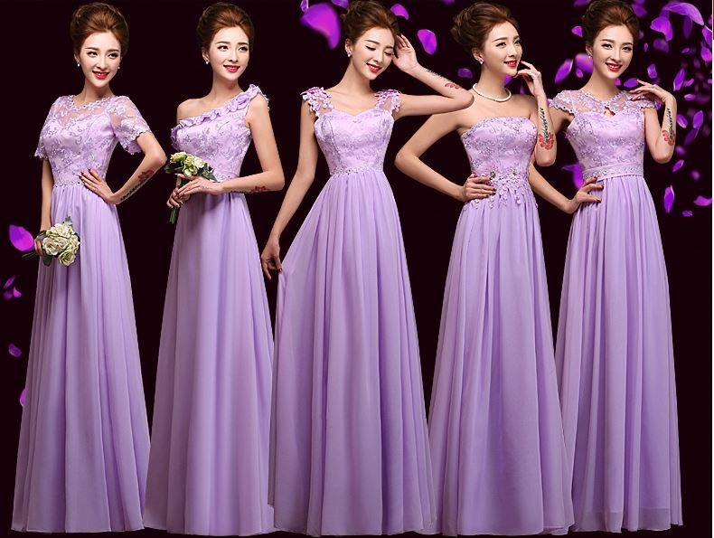 Light purple bridesmaid dresses ...