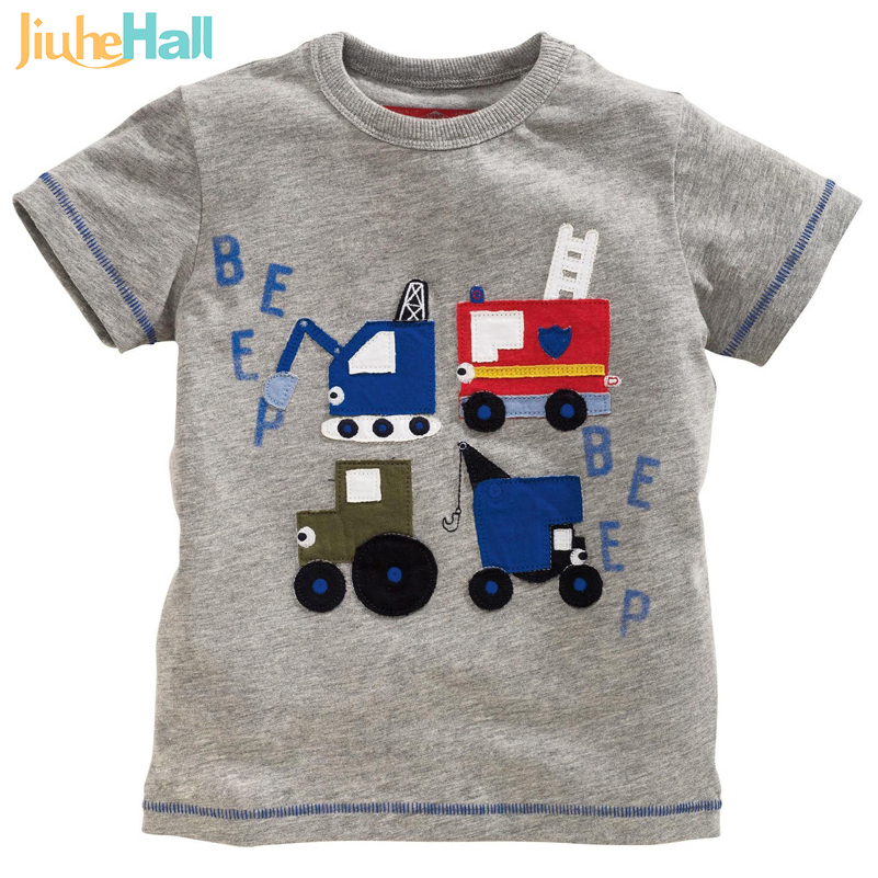 2016 fashion boys t shirts grey quot truck quot print t 2016 fashion boys t shirts grey quot truck quot print t