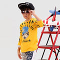Wolf Children T Shirts Novelty New Fashion Boy Tops And Tees Kids Wear Cotton Long Sleeve