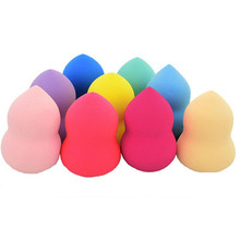 Fashion women gourd shape powder puff of many colors Beauty make-up sponge tool puff girl makeup tools accessories