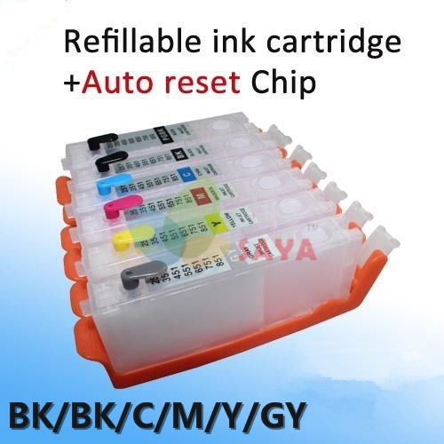 CLI 451 Refillable Ink For Canon PIXMA MG6340 MG7140 iP8740 MG7540 printer Ink with ARC Chip