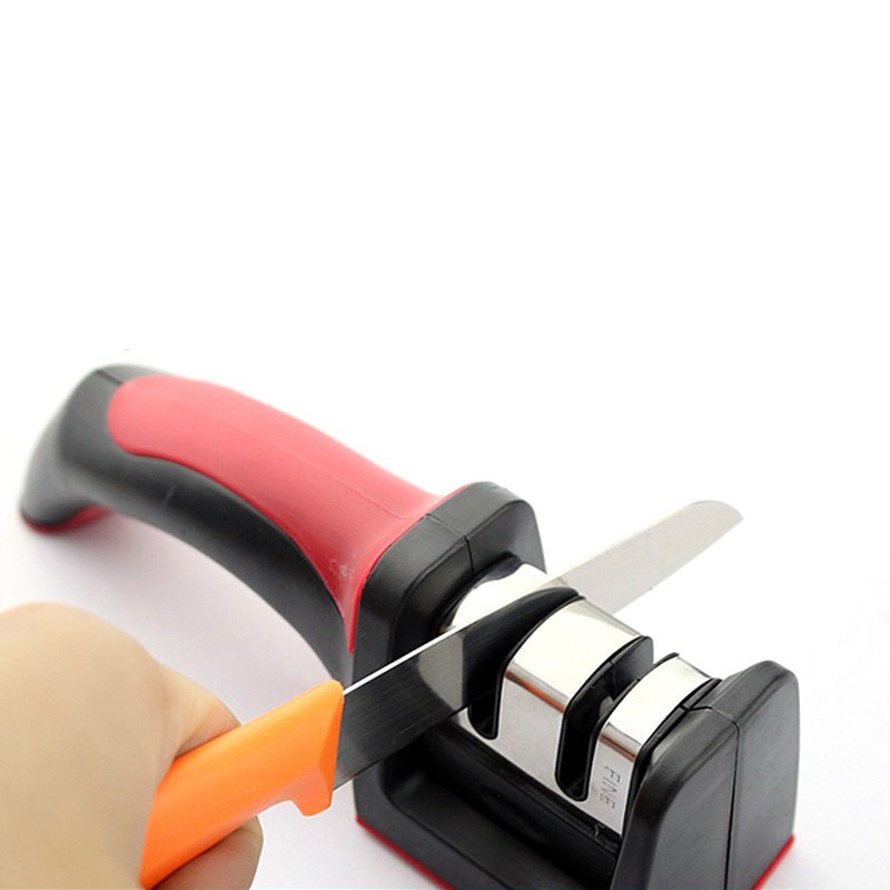 Two Stages Diamond Ceramic Kitchen Knife Sharpener