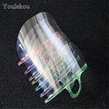 Free shipping 100pcs Pack Catering Services Surgical Masks Dust Surgical Training Anti Fog Transparent Mouth Medical