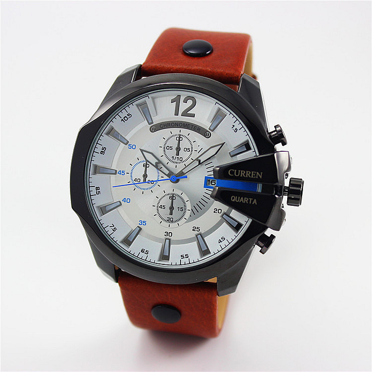 Hot sale fashion CURREN watches men luxury brand analog sports watch Top quality quartz military watch men relogio masculino