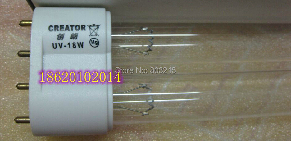 Ultraviolet Lamps 18W UVC UV-18W germicidal lamp UV-C 253.7nm 254nm ultraviolet fish water disinfection purification UVC tube