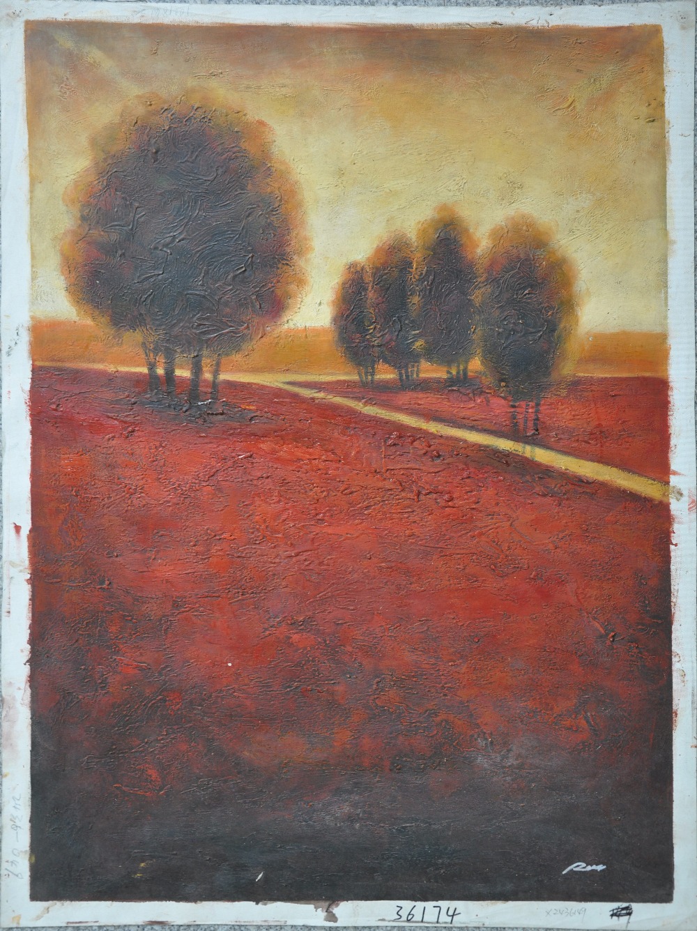 Hoge kwaliteit zwart rood art koop goedkope zwart rood art loten ...