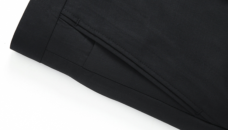 Стиль лето шелк костюмные брюки тонкий платье брюки приталенный дизайн рабочий брюки для человека 42 44