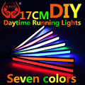 KEIN 1 PCS 17CM LED cob DRL car daytime running lights car modification car styling led