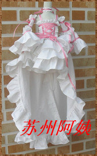 Bjd small dress 4 set layered dress train spaghetti strap formal dress detachable sleeves